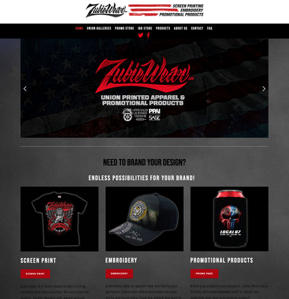 zubie-wear-website